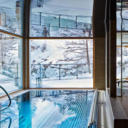 With Fascinating Views Over Apartman Zermatt